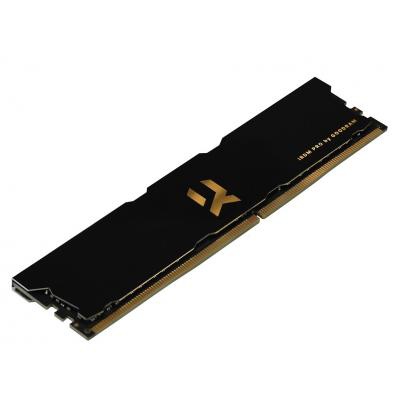 Модуль памяти для компьютера DDR4 8GB 3600 MHz Iridium Pro Black Goodram (IRP-3600D4V64L17S/8G)