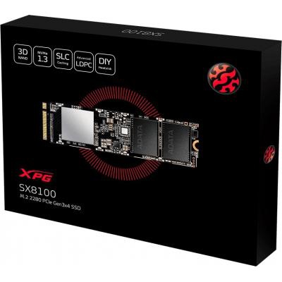 Накопитель SSD M.2 2280 256GB ADATA (ASX8100NP-256GT-C)