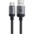 Дата кабель USB 2.0 AM to Type-C 1.2m 3.0A (18W) C20-04 aluminum alloy Black Acefast (6974316283782)
