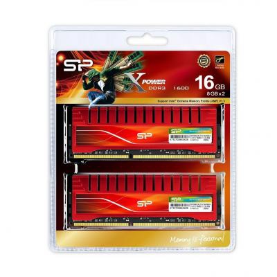 Модуль памяти для компьютера DDR3 16GB (2x8GB) 1600 MHz X-Power Silicon Power (SP016GXLYU16ANDA)