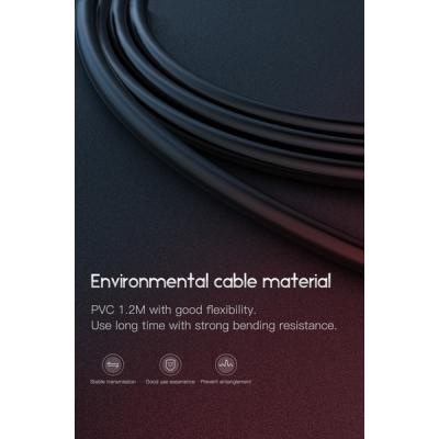 Дата кабель USB 2.0 AM to Lightning 1.2m Nets T-L801 Black T-Phox (T-L801 black)