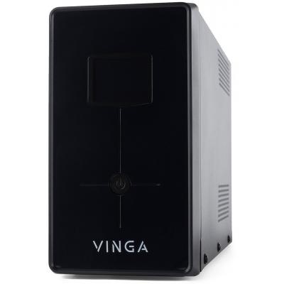 Пристрій безперебійного живлення Vinga LED 2000VA metall case (VPE-2000M)
