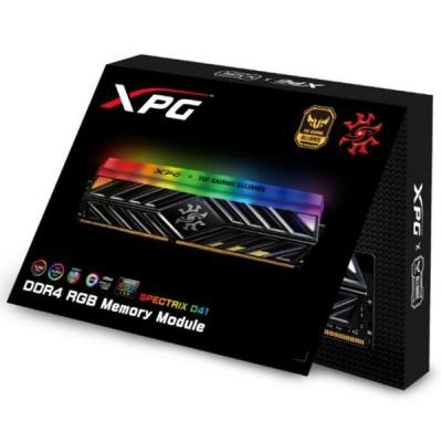 Модуль памяти для компьютера DDR4 16GB 2666 MHz XPG Spectrix D41 Tungsten Grey ADATA (AX4U2666316G16-ST41)