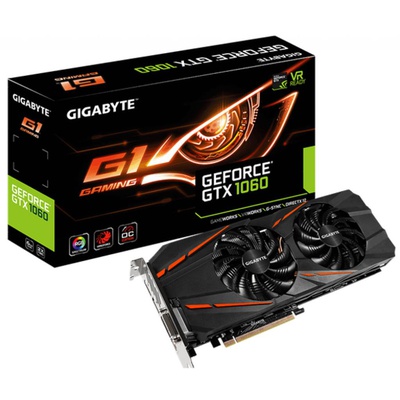 Видеокарта GeForce GTX1060 6144Mb GIGABYTE (GV-N1060D5-6GD)