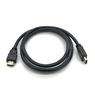 Кабель мультимедійний HDMI to HDMI 0.8m v1.4, OD-7.5mm Merlion (YT-HDMI(M)/(M)HS-0.8m)