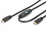 Кабель мультимедийный HDMI to HDMI 15.0m DIGITUS (DK-330105-150-S)