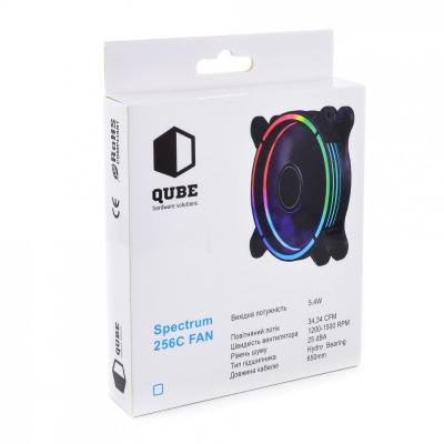 Кулер для корпуса Qube SPECTRUM 256C (QB-SPECTRUM-120-18)