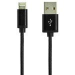 Дата кабель USB 2.0 AM to Lightning + Micro 5P 1.0m Double Side Black Gelius (48759)