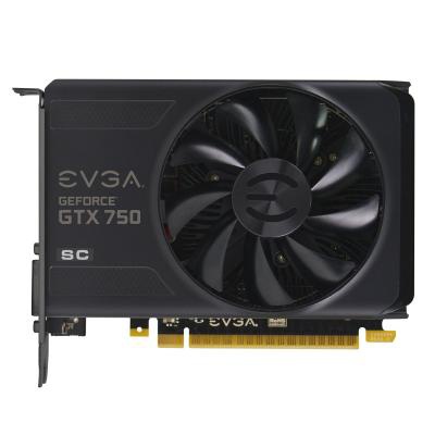 Видеокарта GeForce GTX750 1024Mb Superclocked EVGA (01G-P4-2753-KR)