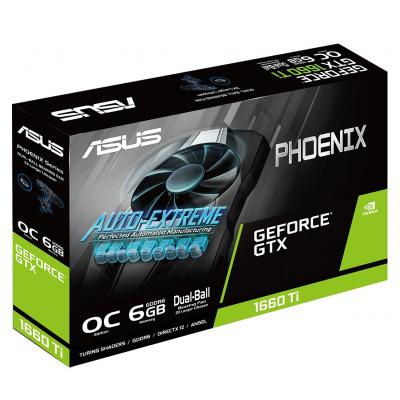 Видеокарта ASUS GeForce GTX1660 Ti 6144Mb PHOENIX (PH-GTX1660TI-6G)