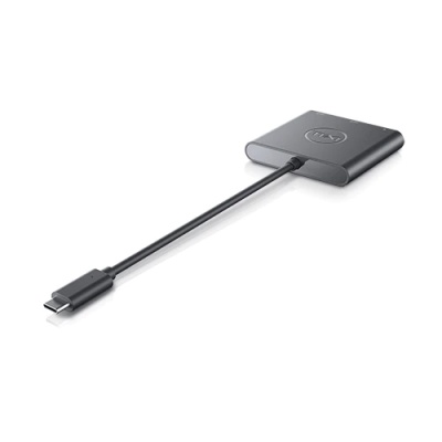 Переходник USB-C to Dual USB-A with Power Delivery Dell (470-AEGX)