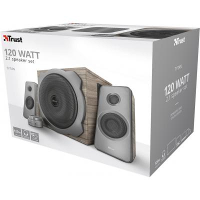 Акустическая система Trust Tytan 2.1 Speaker Set Wood (23290)