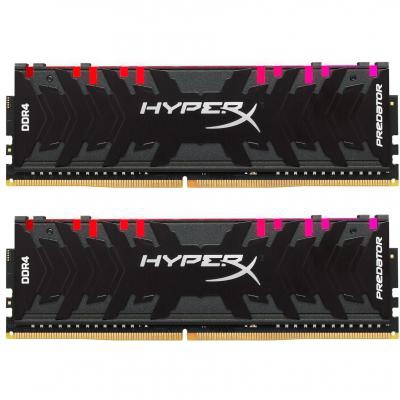 Модуль памяти для компьютера DDR4 32GB (2x16GB) 3200 MHz HyperX Predator RGB HyperX (Kingston Fury) (HX432C16PB3AK2/32)