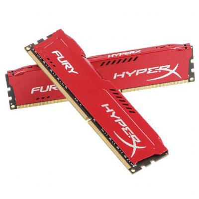 Модуль памяти для компьютера DDR4 16GB (2x8GB) 2933 MHz HyperX FURY Red Kingston (HX429C17FR2K2/16)