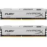 Модуль памяти для компьютера DDR4 16GB (2x8GB) 2666 MHz HyperX Fury White Kingston (HX426C16FW2K2/16)
