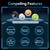 Навушники Vention OpenBeat O12 Green (NBUG0)