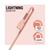 Дата кабель USB 2.0 AM to Lightning 1.2m AL-CBCOLOR-L1PH Peach ACCLAB (1283126518201)