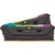Модуль пам'яті для комп'ютера DDR4 16GB (2x8GB) 3200 MHz Vengeance RGB PRO Black Corsair (CMH16GX4M2E3200C16)