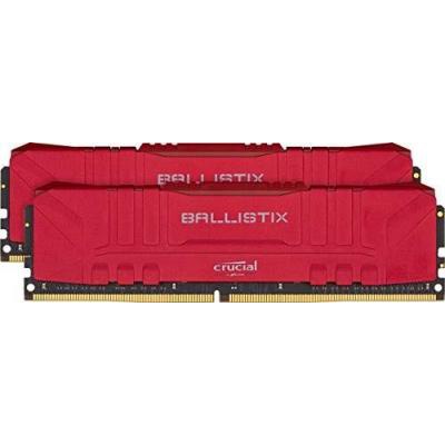 Модуль памяти для компьютера DDR4 16GB (2x8GB) 3600 MHz Ballistix Red Micron (BL2K8G36C16U4R)