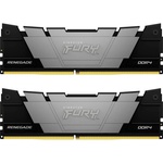 Модуль пам'яті для комп'ютера DDR4 16GB (2x8GB) 4266 MHz RenegadeBlack Kingston Fury (ex.HyperX) (KF442C19RB2K2/16)