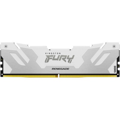 Модуль пам'яті для комп'ютера DDR5 16GB 6000 MHz Renegade White XMP Kingston Fury (ex.HyperX) (KF560C32RW-16)