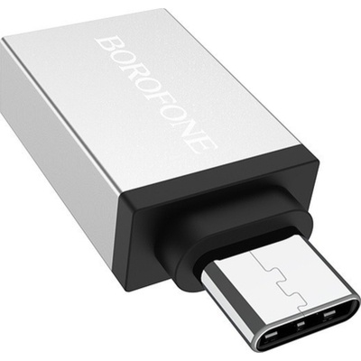 Перехідник OTG USB 3.0 AF to USB-C BOROFONE (6957531090328)