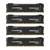 Модуль памяти для компьютера DDR4 32GB (4x8GB) 2666 MHz HyperX Savage BLACK Kingston (HX426C13SB2K4/32)