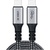 Дата кабель USB-C to USB-C 1.2m USB4.0 Gen3 240W (8K HDR) Choetech (XCC-1040-GY)