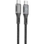 Дата кабель USB-C to USB-C 2.0m CBGPD100WTT2 100W Intaleo (1283126559570)