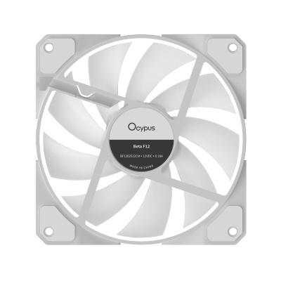 Кулер до корпусу OCYPUS BETA F12 WH ARGB REVERSE BLADE (BETA-F12-WH1AM01X-GL)