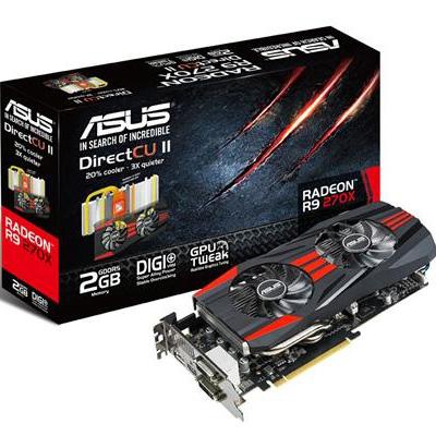 Видеокарта ASUS Radeon R9 270X 2048Mb DCII (R9270X-DC2-2GD5)