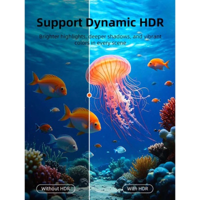 Кабель мультимедійний HDMI M to HDMI M 2.0m V2.1 8K60Hz Cabletime (CA915910)