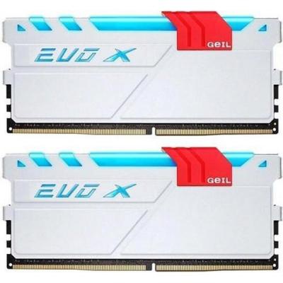 Модуль памяти для компьютера DDR4 16GB (2x8GB) 3200 MHz EVO X GEIL (GEXG416GB3200C16ADC)