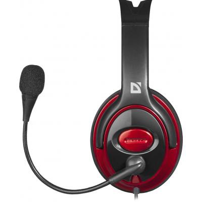 Наушники Defender Phoenix 875U USB Black-Red (63876)