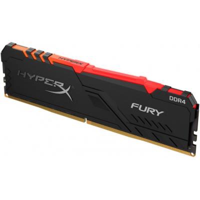 Модуль памяти для компьютера DDR4 8GB 2400 MHz HyperX Fury Black RGB HyperX (HX424C15FB3A/8)