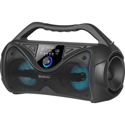 Акустическая система Defender G108 Light/BT/FM/USB/LED/MIC Black (65108)