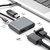 Перехідник XO 4-in-1 Dock USB-C (HDMI/VGA/USB3.0/USB-C PD) (XO-HUB001SL)