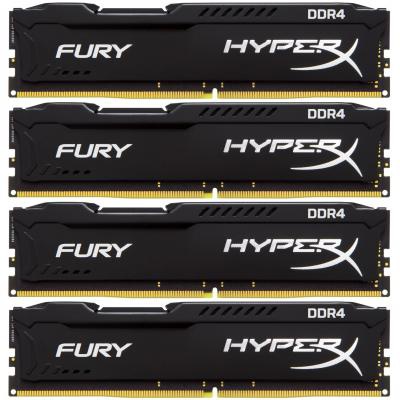 Модуль памяти для компьютера DDR4 32GB (4x8GB) 2133 MHz HyperX FURY Black Kingston (HX421C14FB2K4/32)