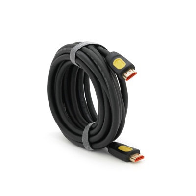 Кабель мультимедійний HDMI M to HDMI M 5.0m V2.0 4K UHD black VEGGIEG (YT-HDMI(M)/(M)HA-5/19714)