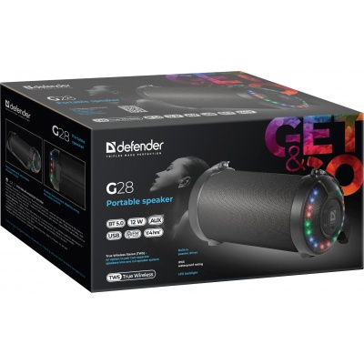 Акустическая система Defender G28 Bluetooth Black (65128)