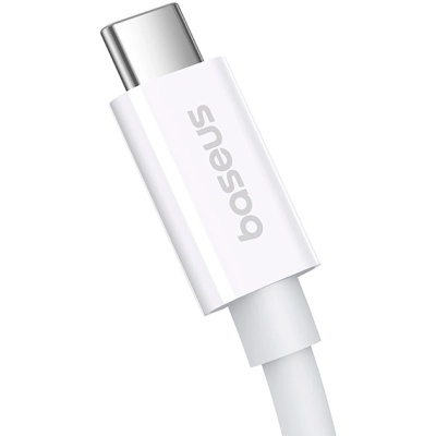 Дата кабель USB-C to USB-C 1.8m Superior USB4 Fast Charging 240W moon white Baseus (P10365200211-05)