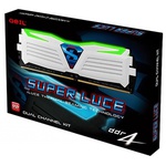 Модуль памяти для компьютера DDR4 8GB (2x4GB) 2400 MHz Super Luce White GEIL (GLWG48GB2400C16DC)
