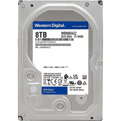 Жорсткий диск 3.5' 8TB WD (WD80EAZZ)