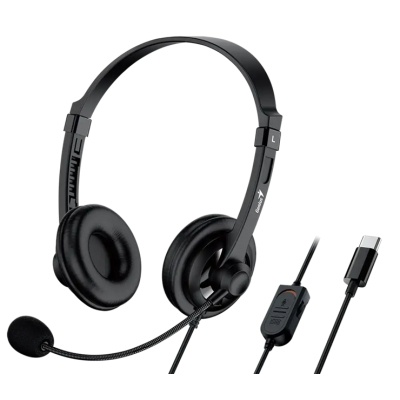 Навушники Genius HS-230U USB-C Black (31710021405)