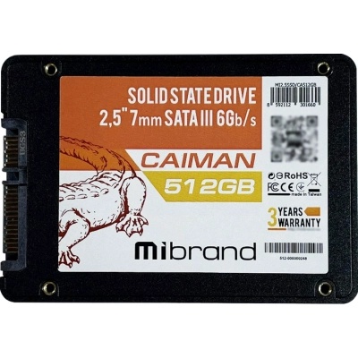 Накопичувач SSD 2.5' 512GB Mibrand (MI2.5SSD/CA512GBST)