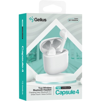 Навушники Gelius Pro Capsule 4 GP-TWS-004i White (00000089892)