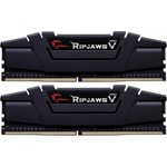 Модуль памяти для компьютера DDR4 16GB (2x8GB) 3600 MHz RipjawsV Black G.Skill (F4-3600C17D-16GVK)