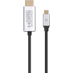 Кабель мультимедійний USB-C to HDMI hdlink-60h.grey Promate (hdlink-60h.grey)