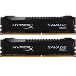 Модуль памяти для компьютера DDR4 16GB (2x8GB) 2666 MHz HyperX Savage Black Kingston (HX426C13SB2K2/16)