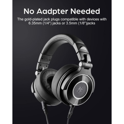 Навушники OneOdio Monitor 60 3,5мм/6,35мм Black (Monitor 60 Black)